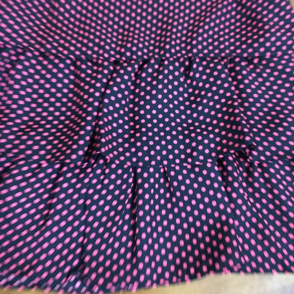 Little Girls Polka Dot Sleeveless Top - Picture 2 of 4